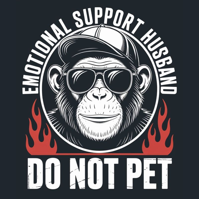 Emotional Support Husband Monkey