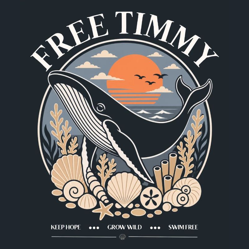 Humpback Whale Timmy Hope Statement Merch