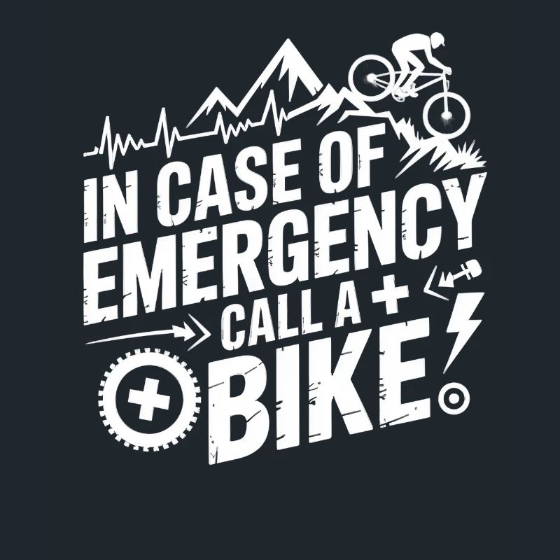 VTT, Descente, Action du cyclisme