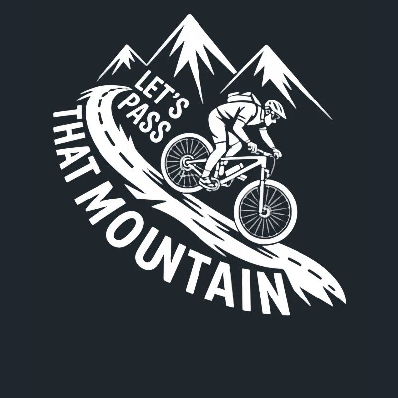VTT, Descente, Action du cyclisme