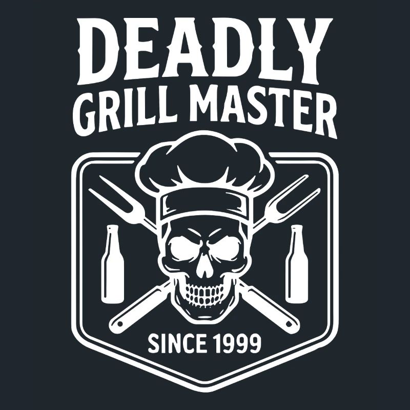 Deadly Grill Master Grilling Since 1999 Gift