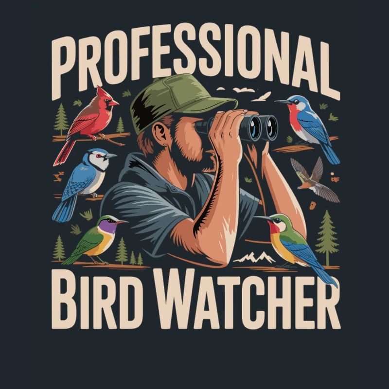Professional Bird Watcher Vogelbeobachter