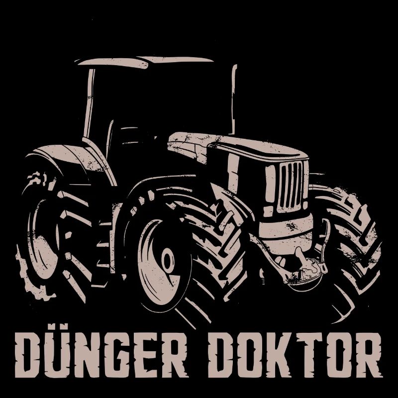 Dünger Doktor Landwirt Traktor