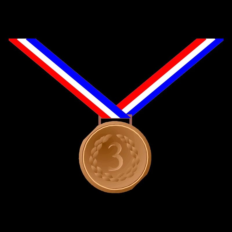 Bronzemedaille 3.