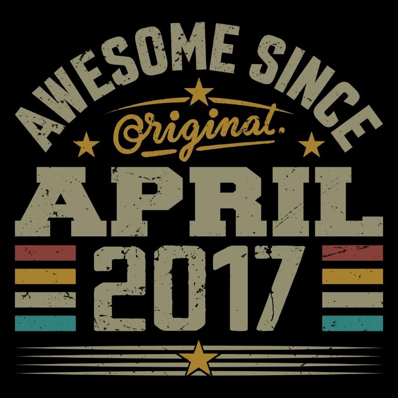 April 2017 Geburtstag Vintage Geschenkidee 2017