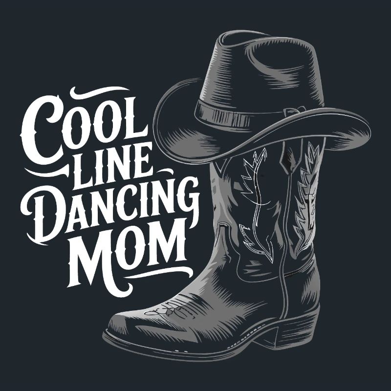 Line Dance Mom Linedance Mama Geschenk