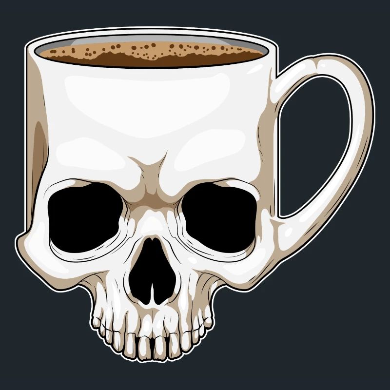 Skull Coffee Mug