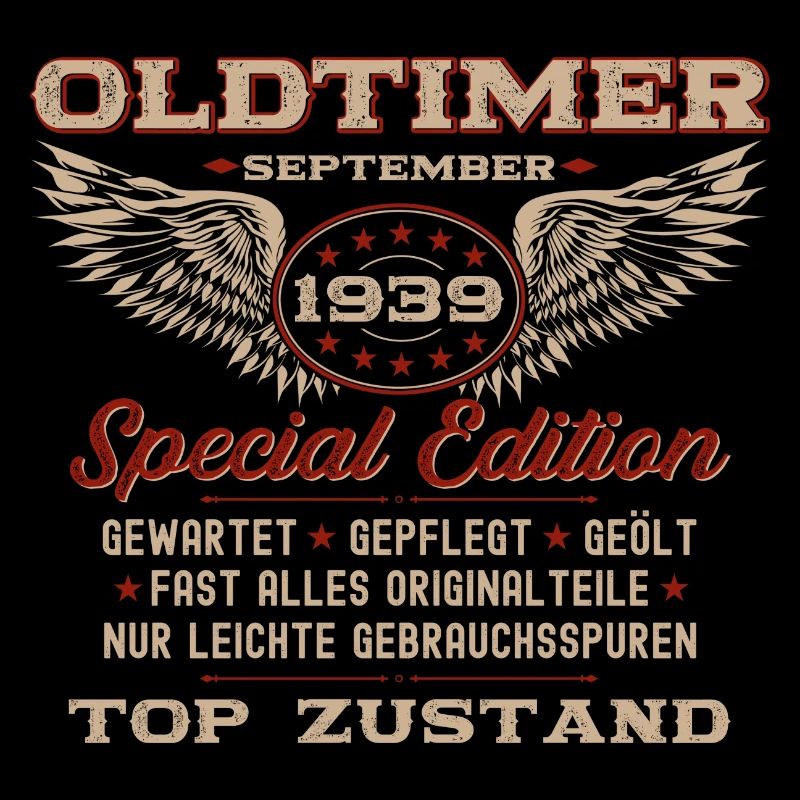 85. Geburtstag Oldtimer September Jahrgang 1939