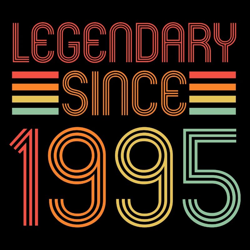 Legendär seit 1995, Retro, Geburtstag