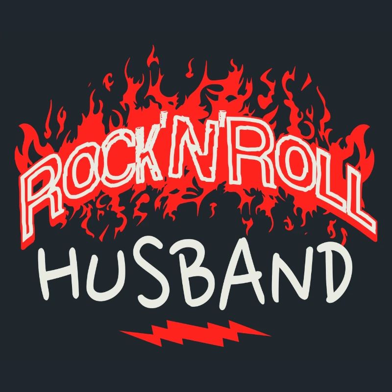 Ehemann Rock N Roll Ehemann Rock Fan Man