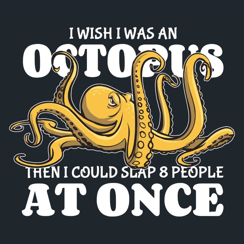 Octopus - 8 people hitting at the same time - saying