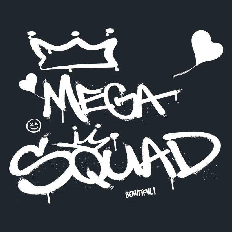Mega Squad Graffiti Art urbane Kunst Sprayer