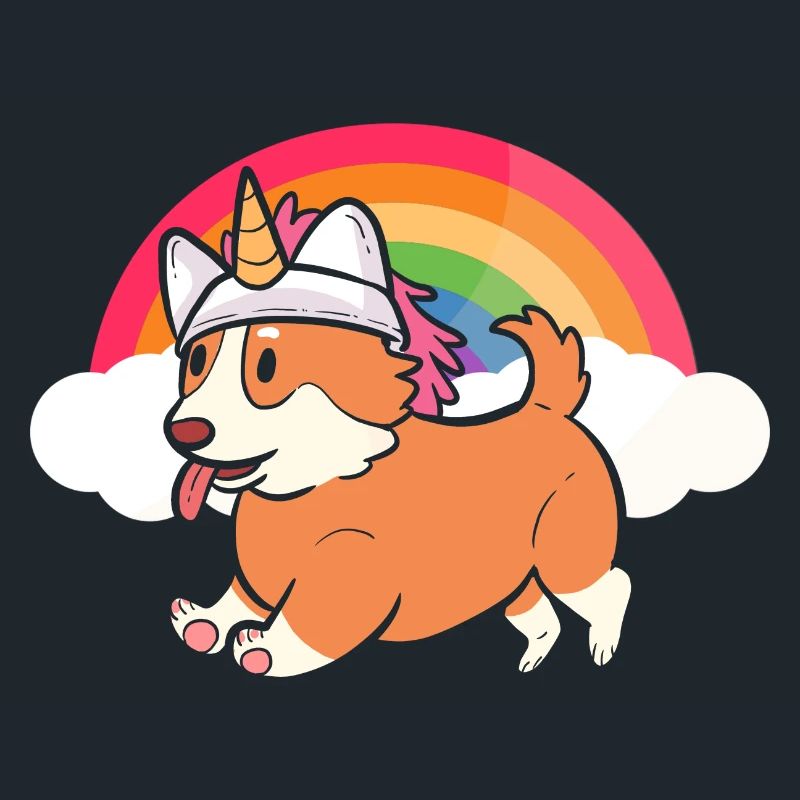 Licorne Corgi