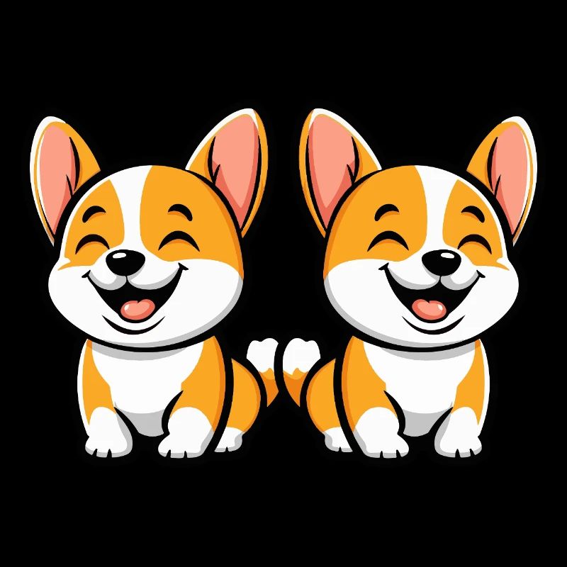 Corgi Dog Comic