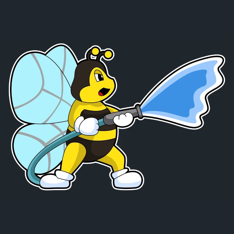 Extincteur de pompier d’abeilles