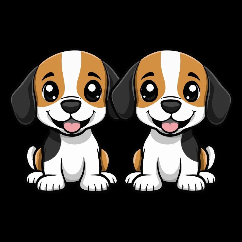 Beagle Hund Comic