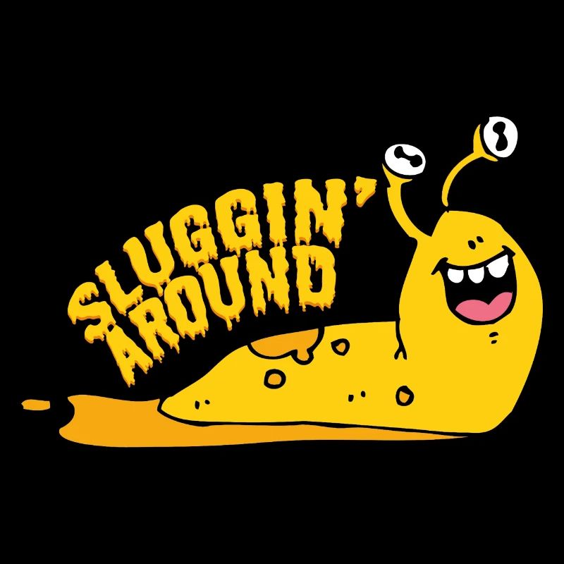 Sluggin autour de la limace de banane