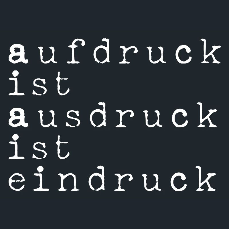 L’empreinte, c’est l’expression, c’est l’impression, le jeu de mots blanc