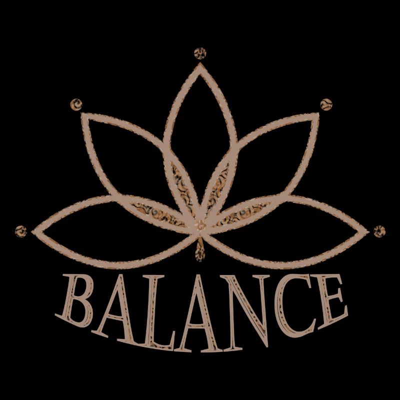 Équilibre de conception de yoga