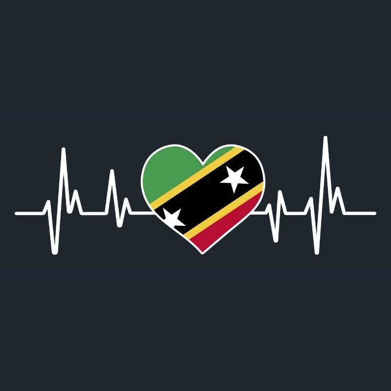 Drapeau de Saint-Kitts-et-Nevis