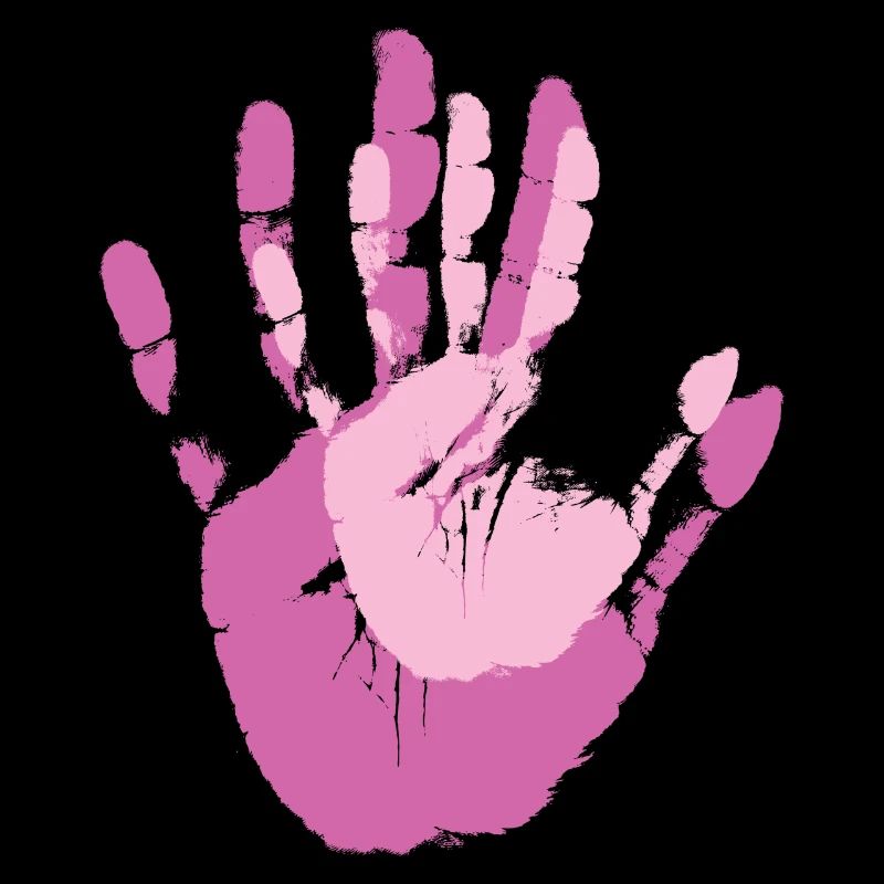 Mama und Ich Handflächen