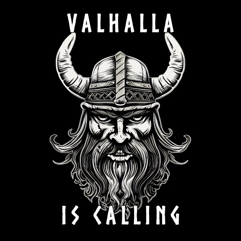 Valhalla is calling, Viking Warrior design