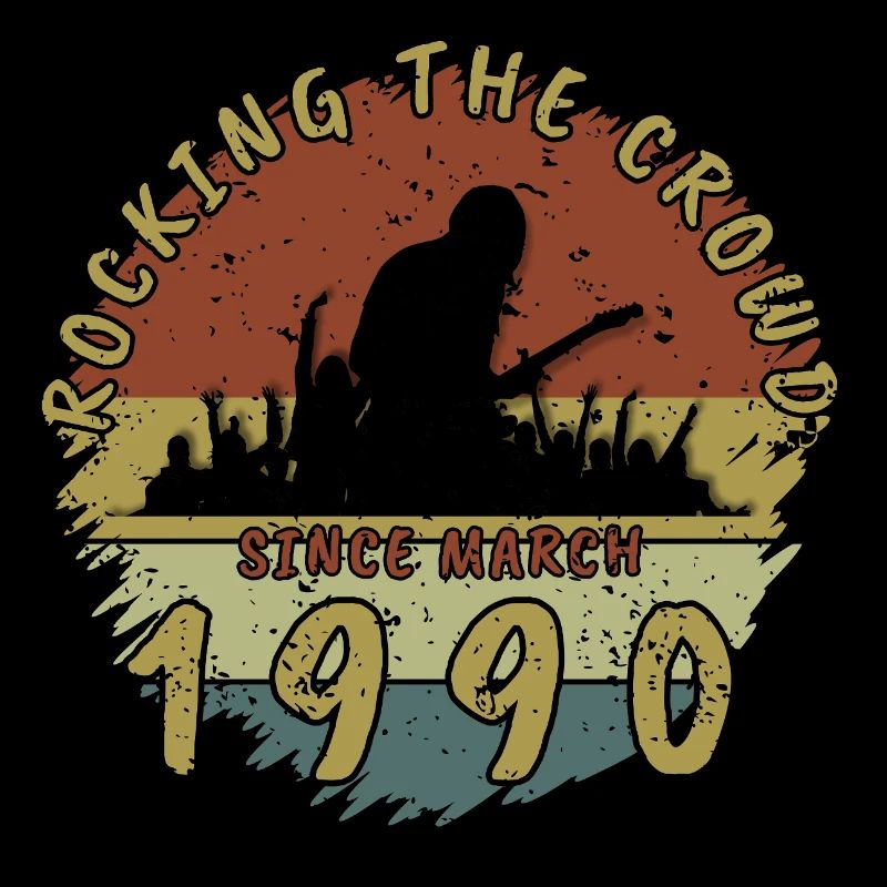 35. Geburtstag Rocking the crowd GIT 03/1990