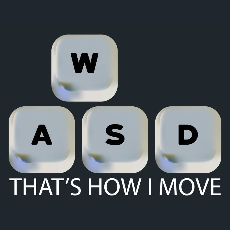 WASD Gaming Zocken Videospiel, PC, Computer