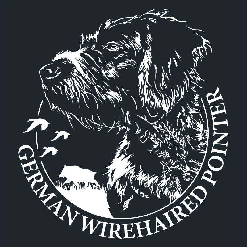 GERMAN WIREHAIRED POINTER Wilsigns Jagdhunde Hund