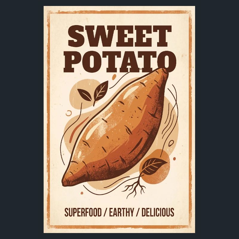Impression de Superaliment de Patate Douce
