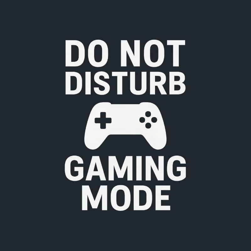 Ne pas déranger – Mode Jeu