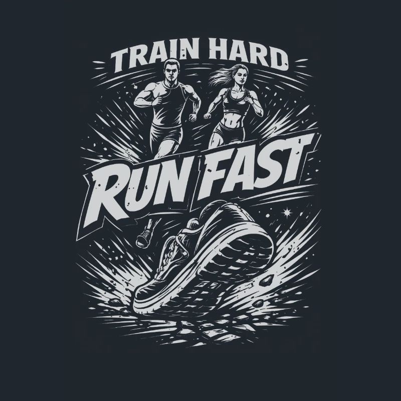 Train Hard Run Fast – Power Laufdesign