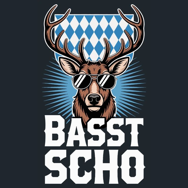 Basst Scho Hirsch Dialecte bavarois Bavière