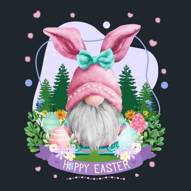 Hoppy Gnome Easter - Easter Gift Idea