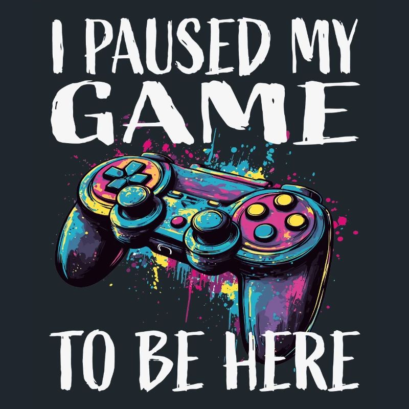 I paused my game – Controller Art