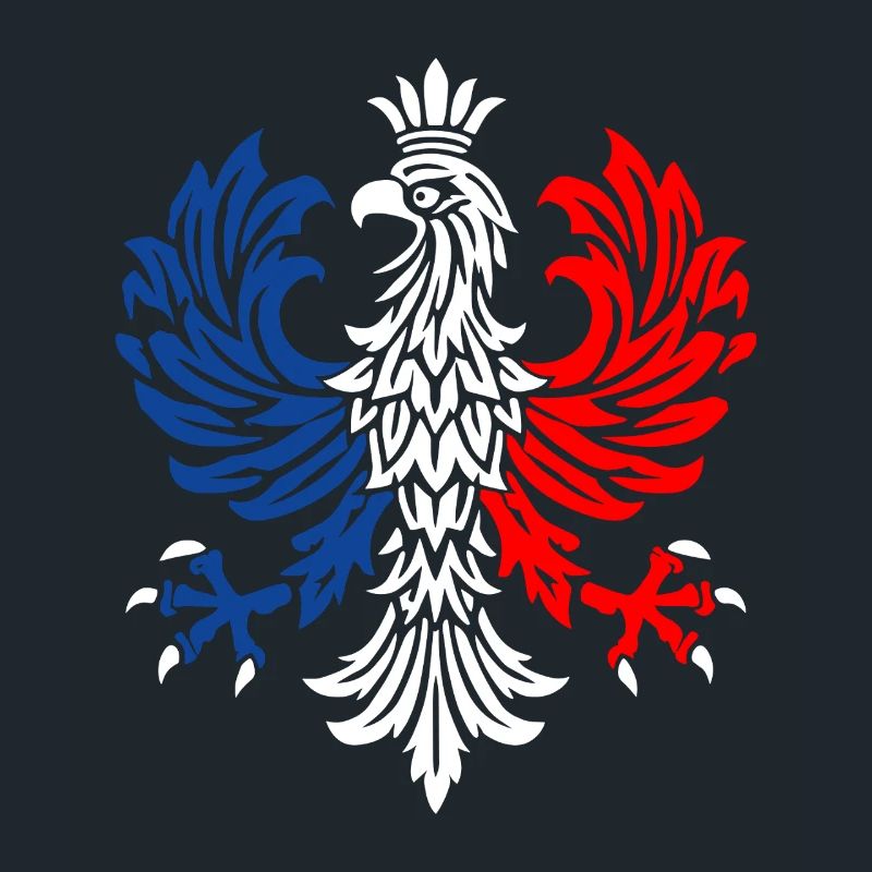 Tricolor Eagle Emblem