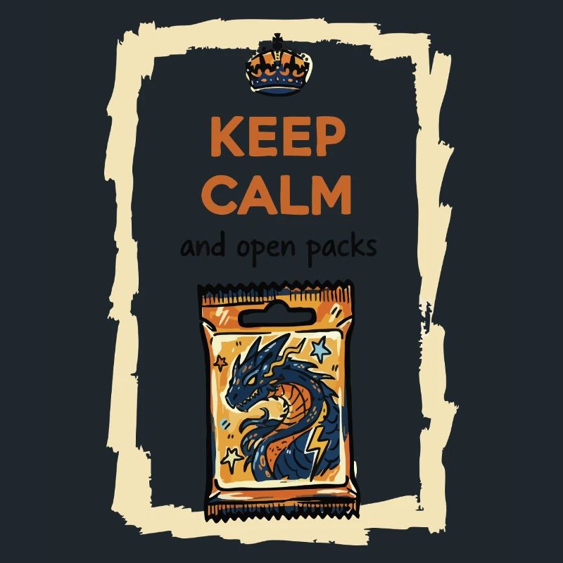 Pack de cartes à collectionner Keep Calm And Open