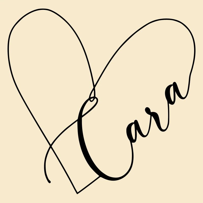 Cara Name Heart Line