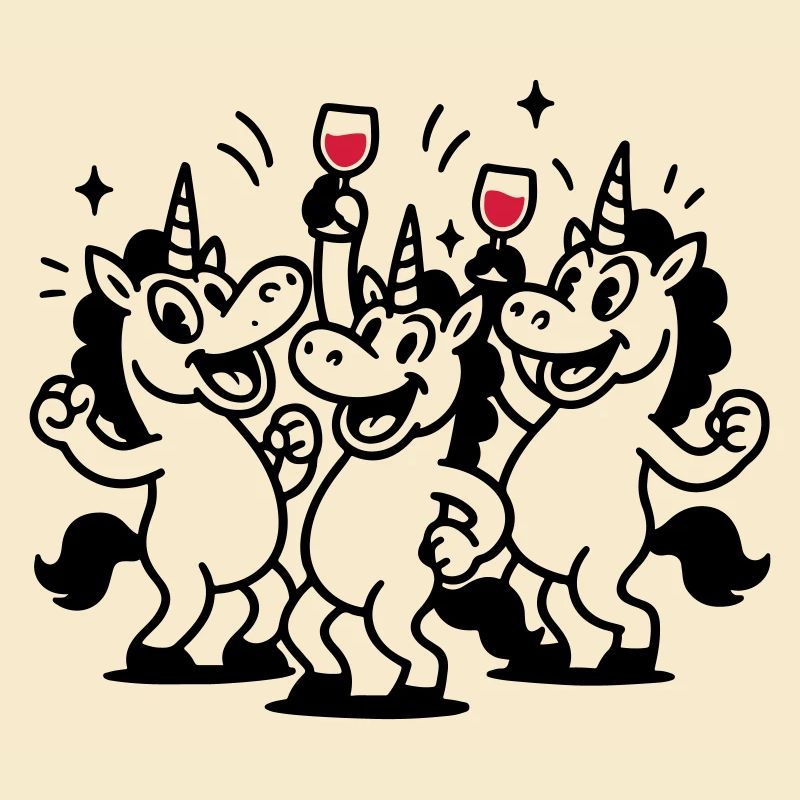 Einhorn Feiern Team
