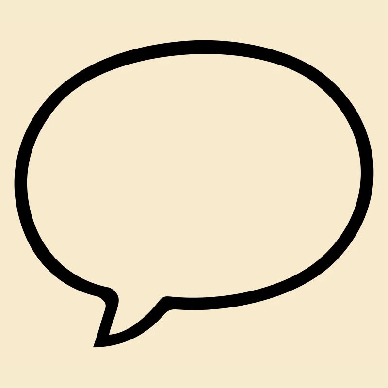 Speech bubble comic design