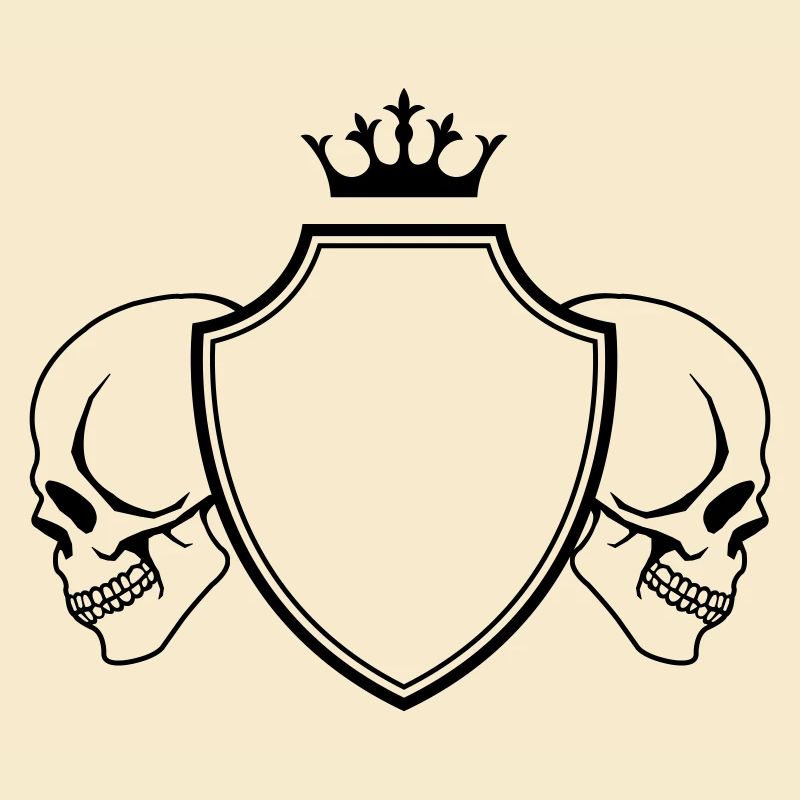 skull wappen