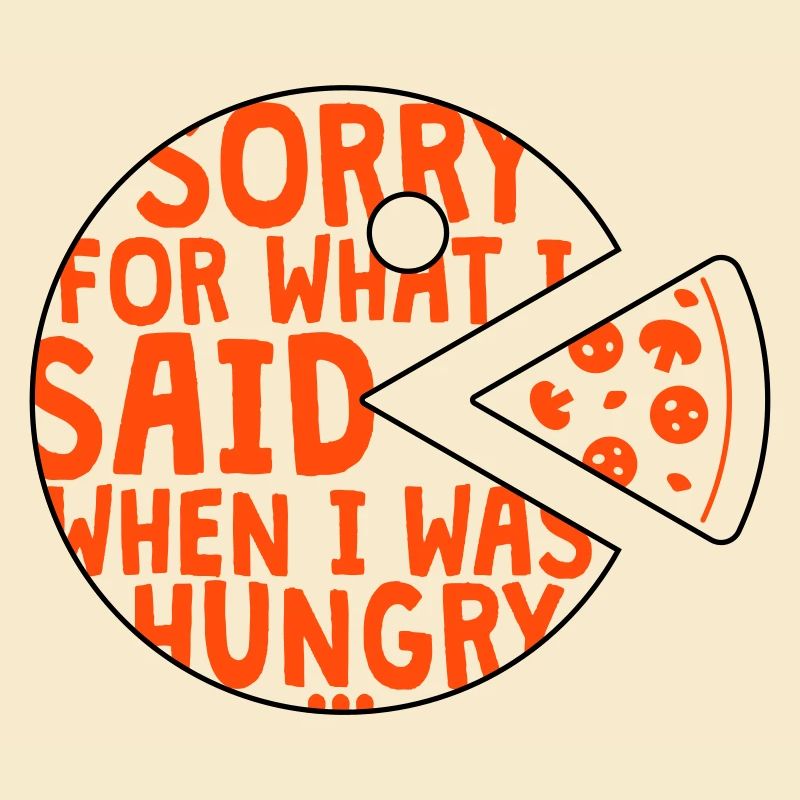 désolé pour ce que j’ai dit quand j’avais faim - 2 Couleurs