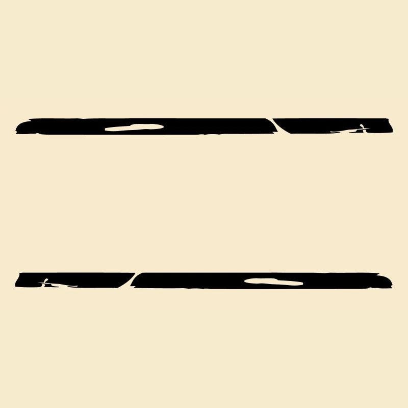 2 Graffiti brushstroke lines