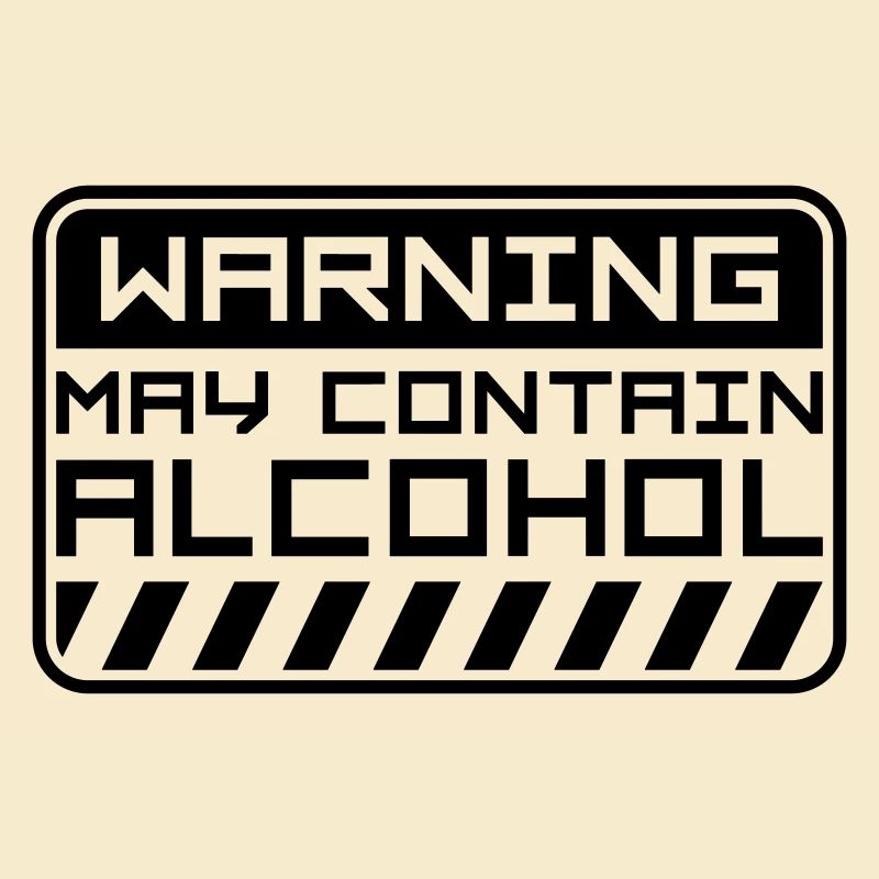 May Contain Alcohol Warning
