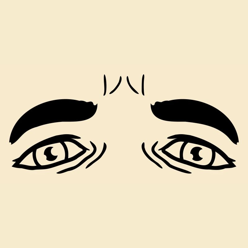 Crying Sad Eyes Design