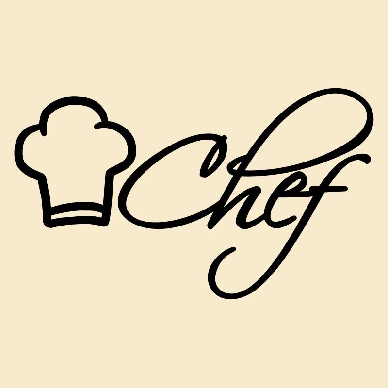 Chef Chef Cap Logo Chef étoilé