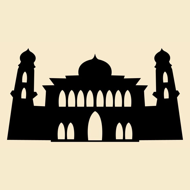 mosque silhouette