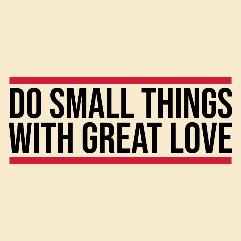 Zitat do small things