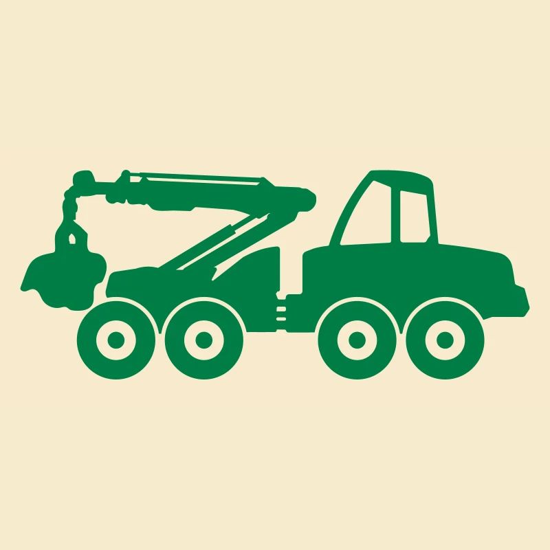 Symbole de l’icône de la récolteuse de bûches Forme. Bûcheron mac