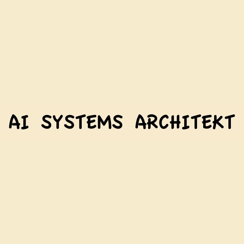AI Systems Architekt
